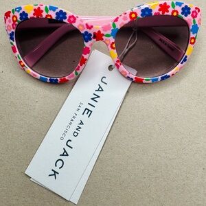 Janie and Jack Pink Floral Sunglasses